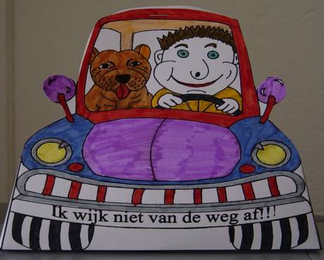 Ik wijk niet van de weg af